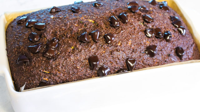 What To Do With All Those Zucchinis? Make Healthy Double Chocolate Chip Zucchini Bread!