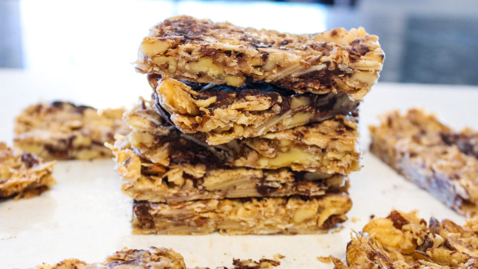 Easy Ketogenic and Metabolic Granola Bars. On The Go Snack or Breakfast!