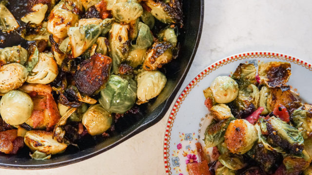The Best Healthy Roasted Brussels Sprouts Dish (Like, Restaurant Quality)