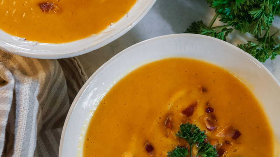 How to Make Butternut Squash Soup | Dairy-Free, Extra Creamy