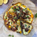 Butternut Squash and Bacon Harvest Pizzas